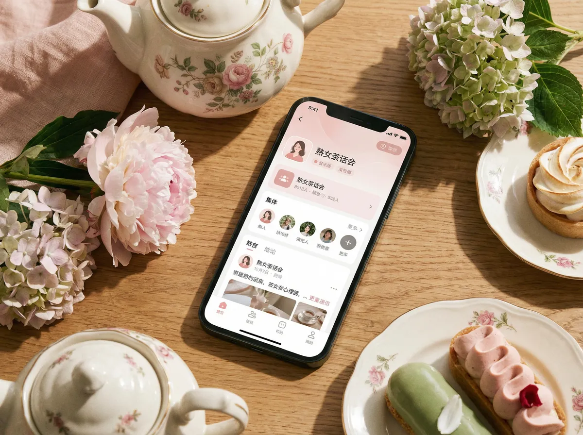 蜜桃导航 手机应用界面展示